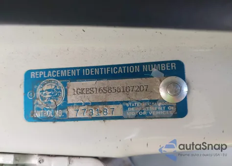 2005 GMC Envoy Xl Sle from USA, damaged, VIN 1GKES16S856107207